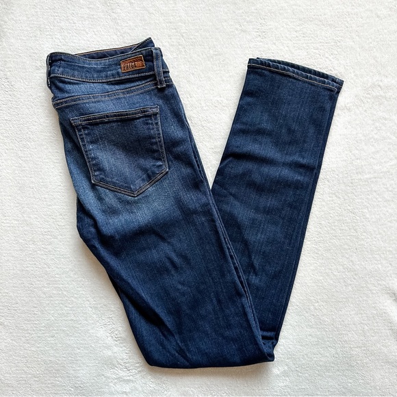 PAIGE by Anthropologie SKYLINE SKINNY Blue Jeans Size 26 - Picture 1 of 15
